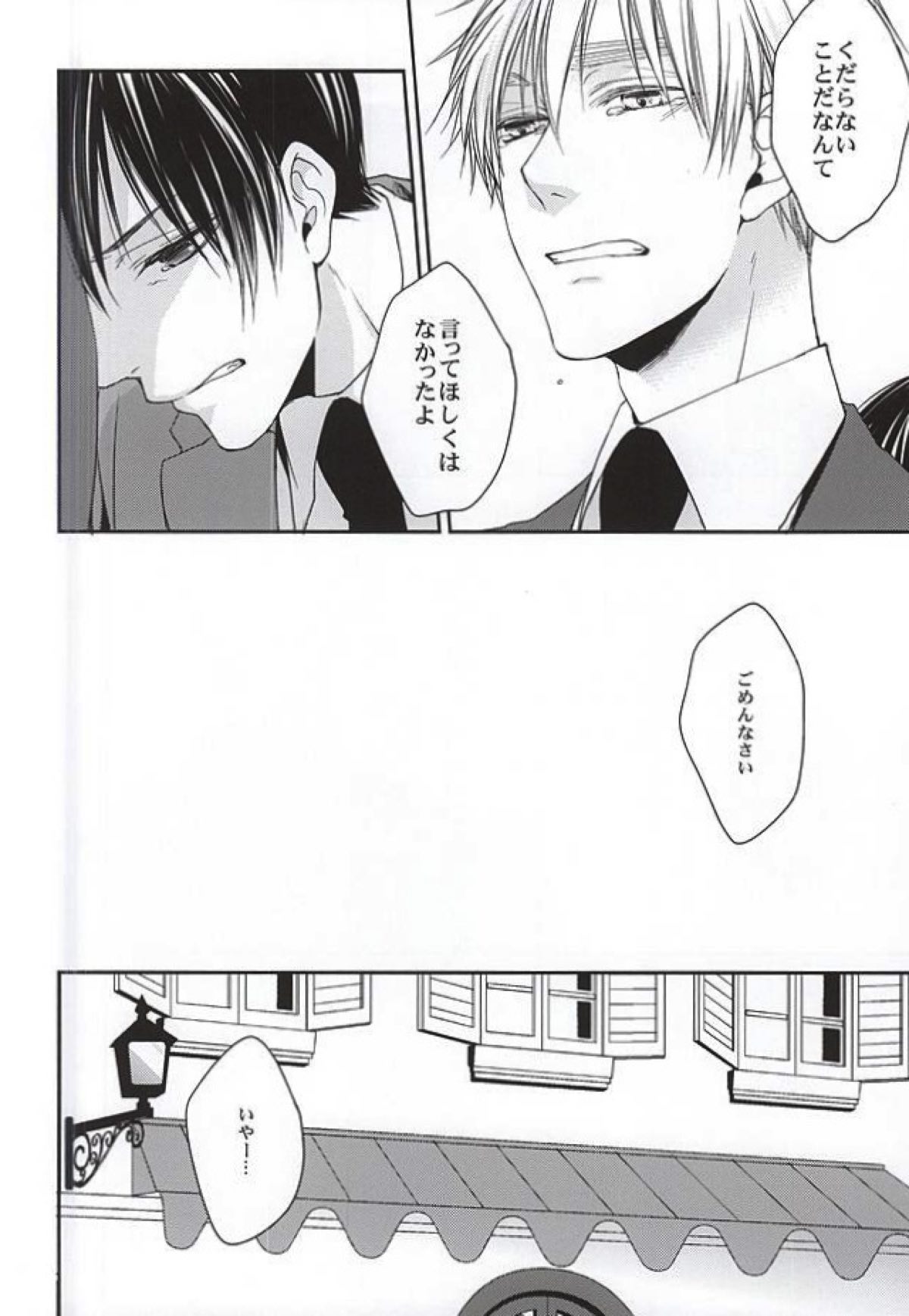 彼は息を吐くように嘘を吐く【ヘタリア/朝菊】 page 39