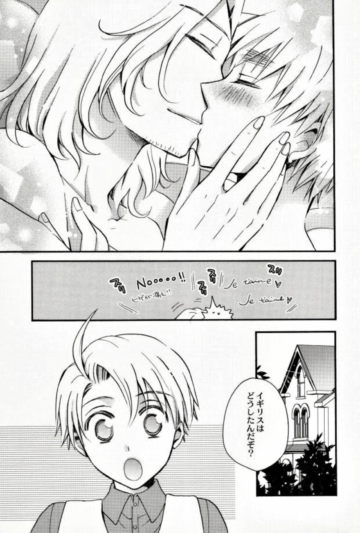 花束で出迎えを【ヘタリア/フラアサ】 page 19