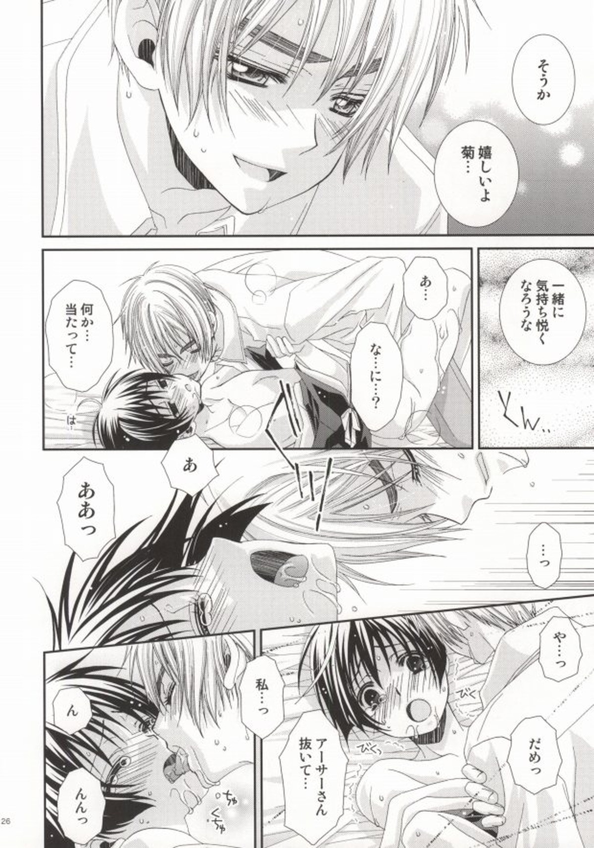 星の降る夜の物語【ヘタリア/朝菊】 page 21