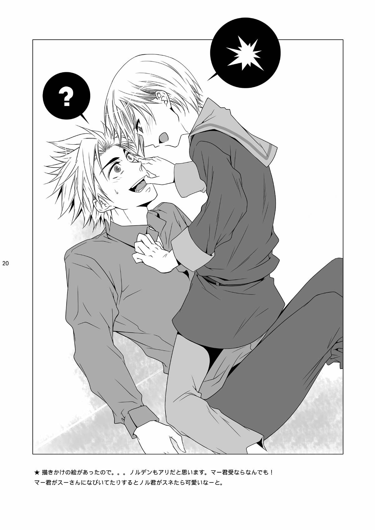 care for xxx.【ヘタリア/スーデン】 page 18