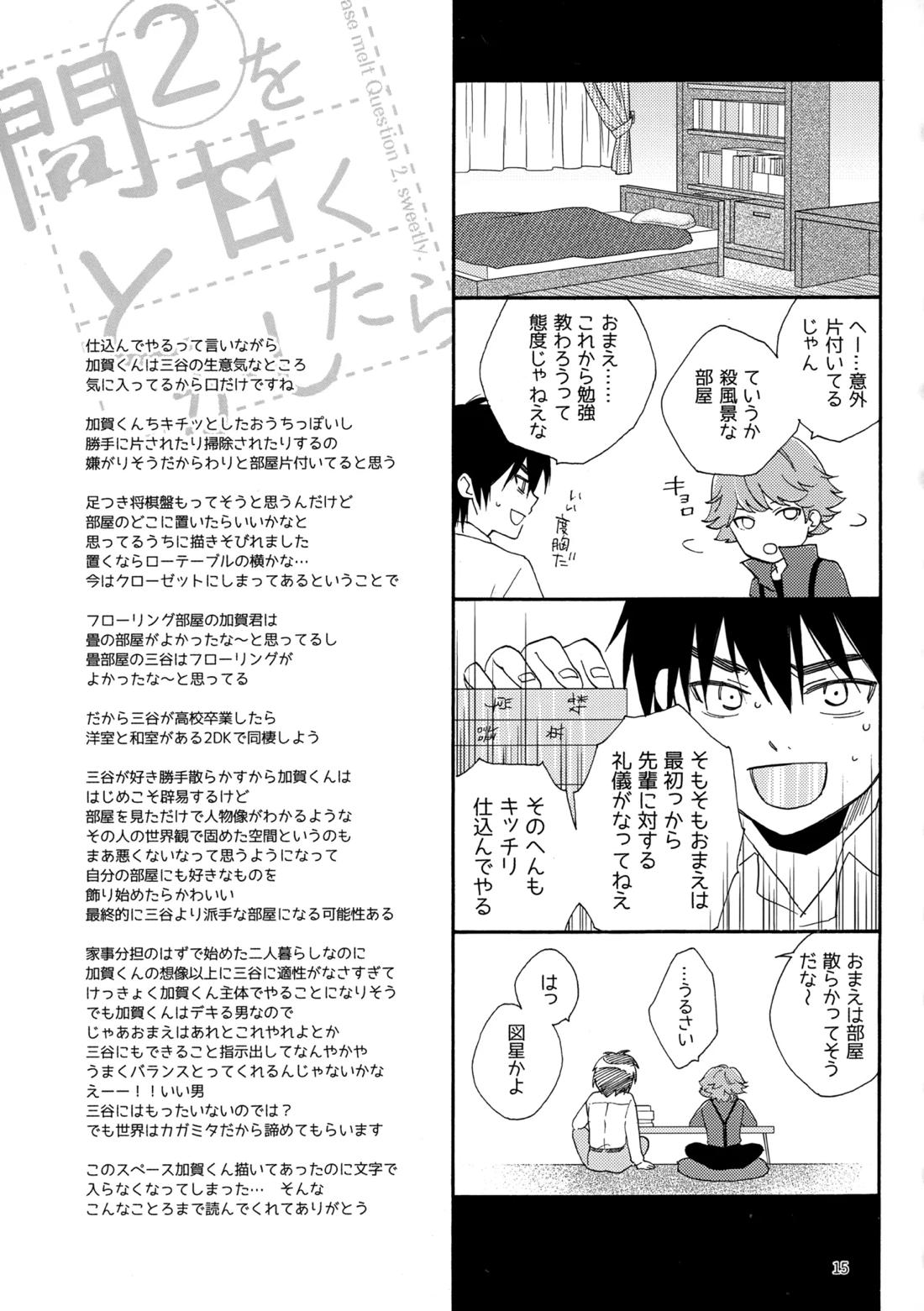 問２と誤算をとかしたら【ヒカルの碁/加賀三谷】 page 15