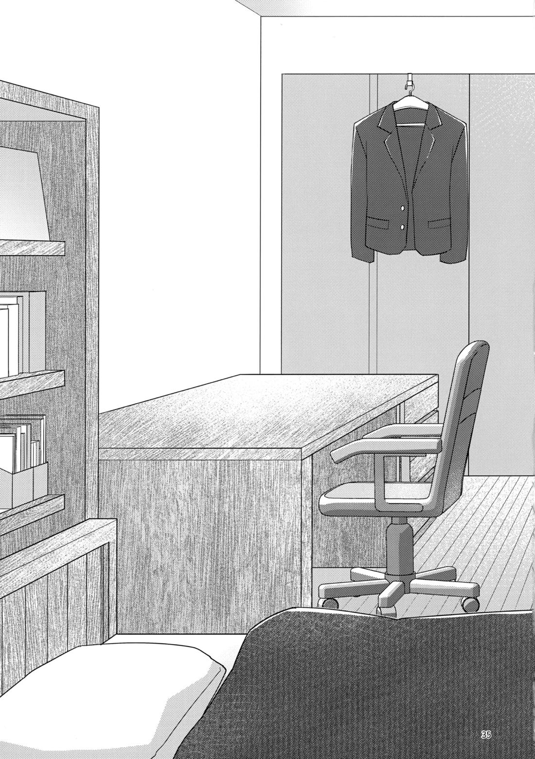 問２と誤算をとかしたら【ヒカルの碁/加賀三谷】 page 35