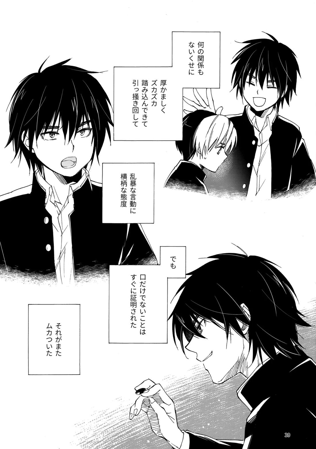 問２と誤算をとかしたら【ヒカルの碁/加賀三谷】 page 39