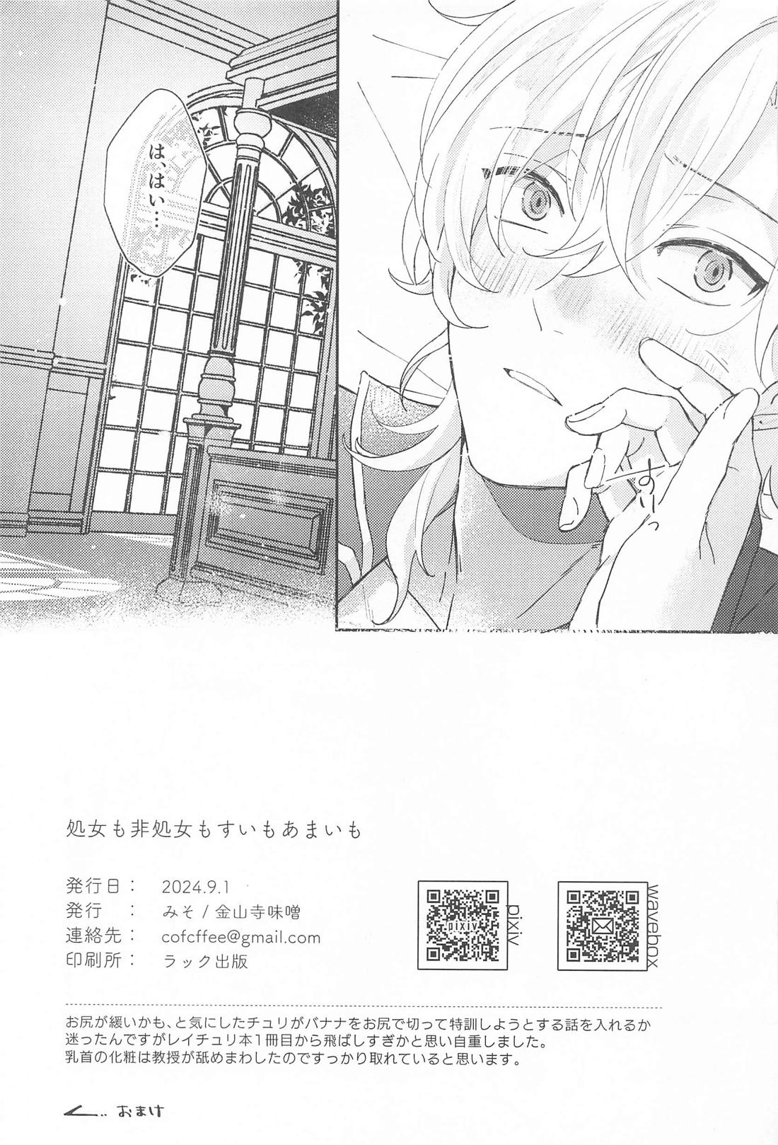 処女も非処女もすいもあまいも【崩壊スターレイル/レイチュリ】 page 30