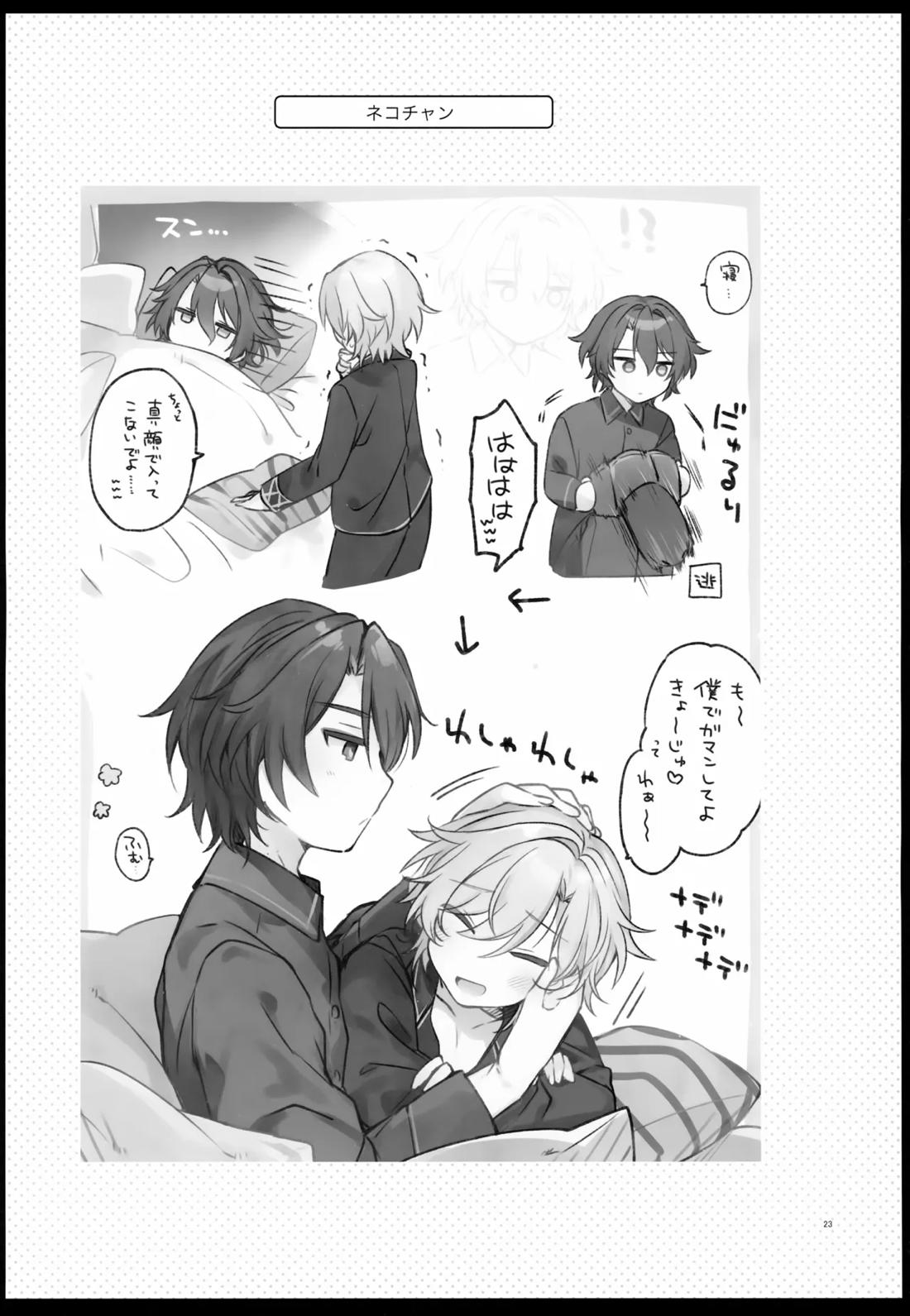 しゅがーぐれいずにおちてゆく【崩壊スターレイル/レイチュリ】 page 23