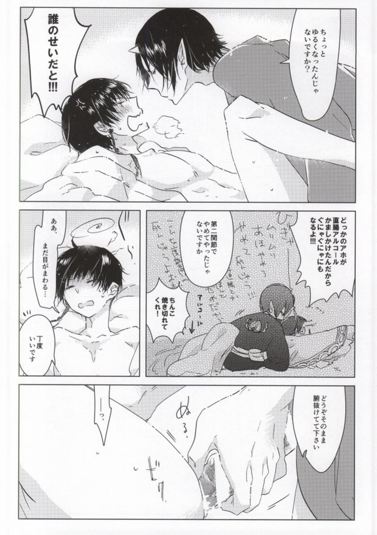 神獣崩し【鬼灯の冷徹/鬼白】 page 13