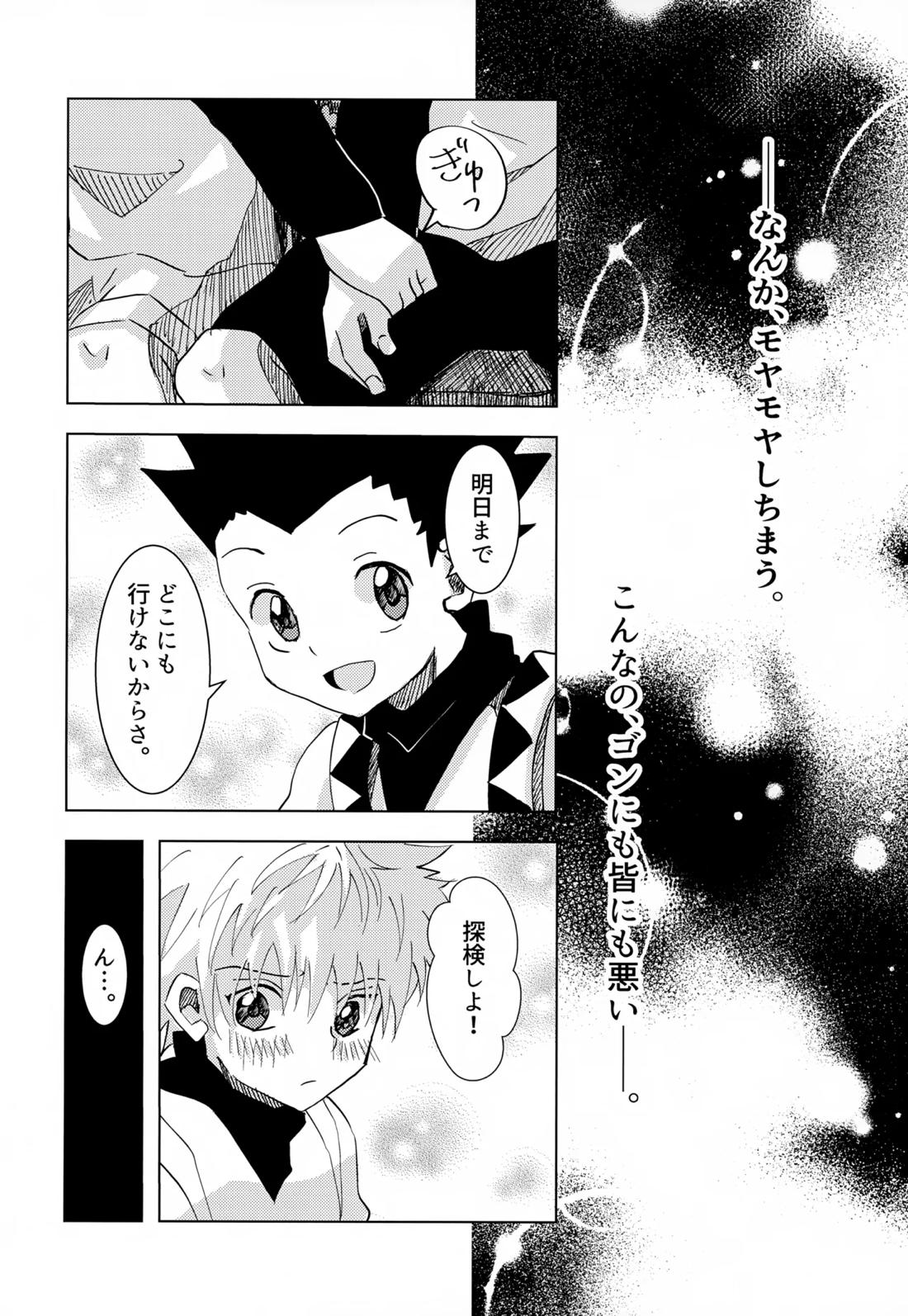 この気持ちに名前をつけよう。【HUNTER×HUNTER/ゴンキル】 page 18