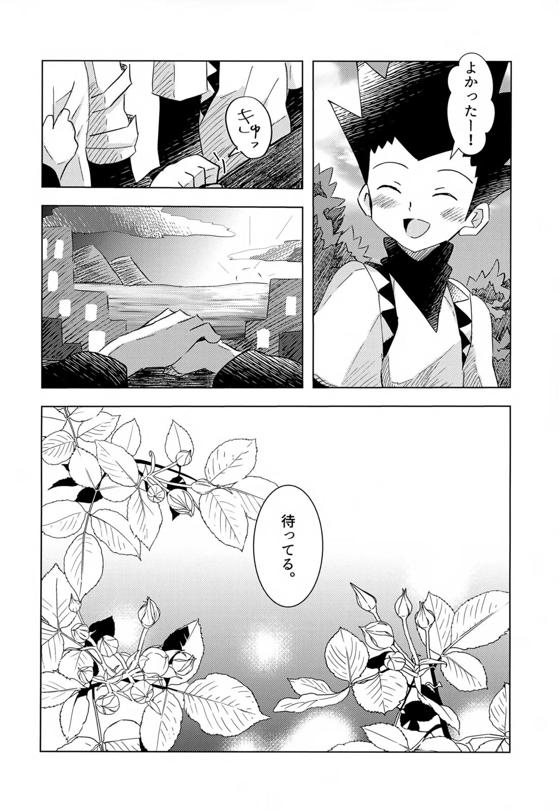 この気持ちに名前をつけよう。【HUNTER×HUNTER/ゴンキル】 page 22