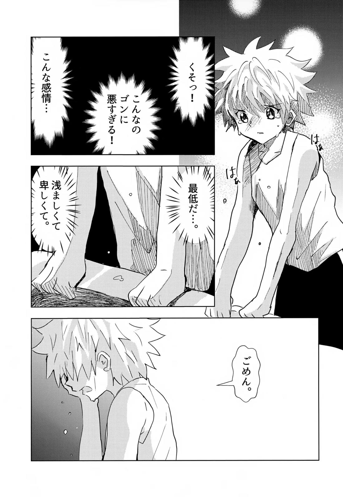 この気持ちに名前をつけよう。【HUNTER×HUNTER/ゴンキル】 page 29