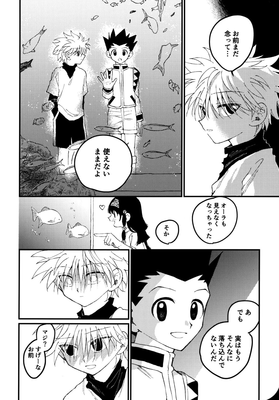 もう一度夜明けの海を見に行こう【HUNTER×HUNTER/ゴンキル】 page 15
