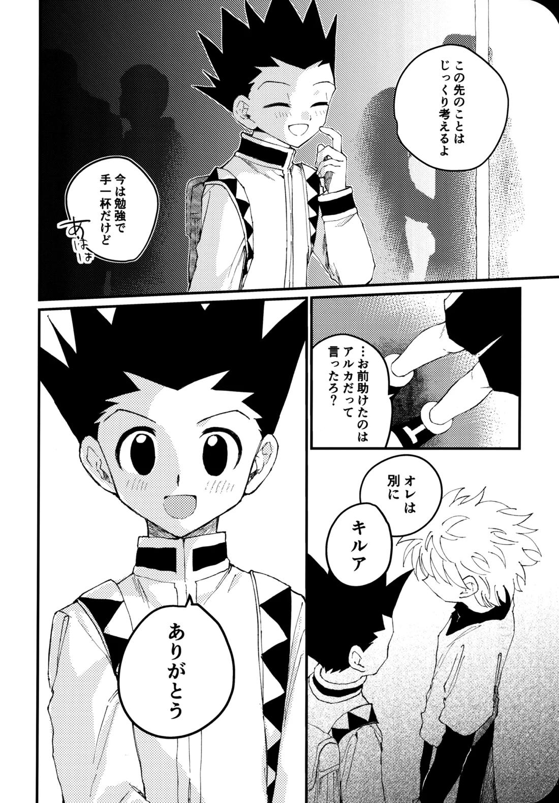 もう一度夜明けの海を見に行こう【HUNTER×HUNTER/ゴンキル】 page 17