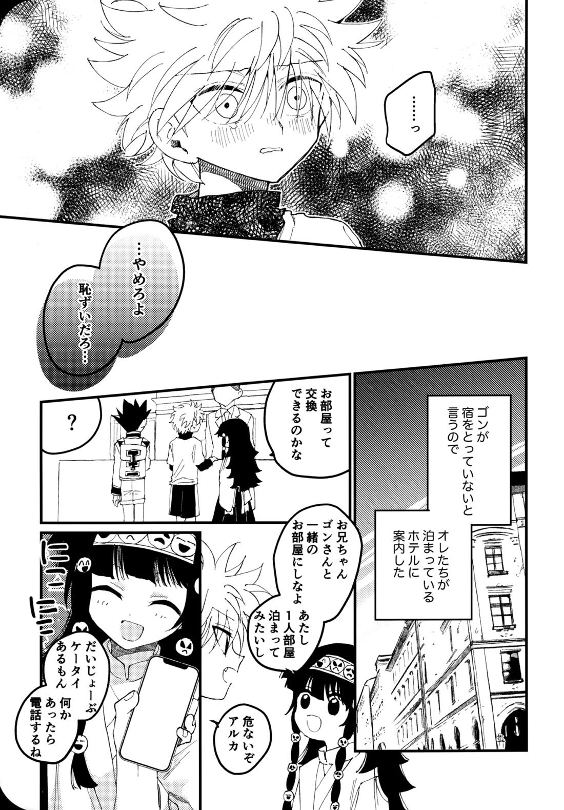 もう一度夜明けの海を見に行こう【HUNTER×HUNTER/ゴンキル】 page 18
