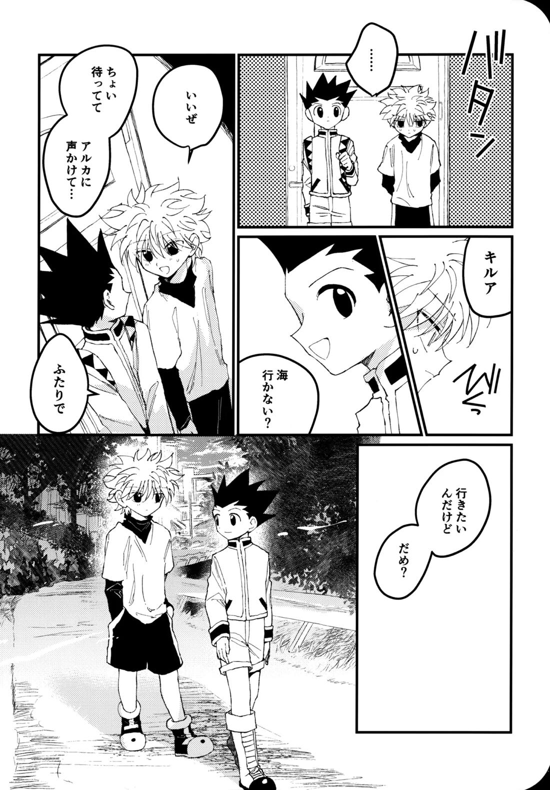 もう一度夜明けの海を見に行こう【HUNTER×HUNTER/ゴンキル】 page 19