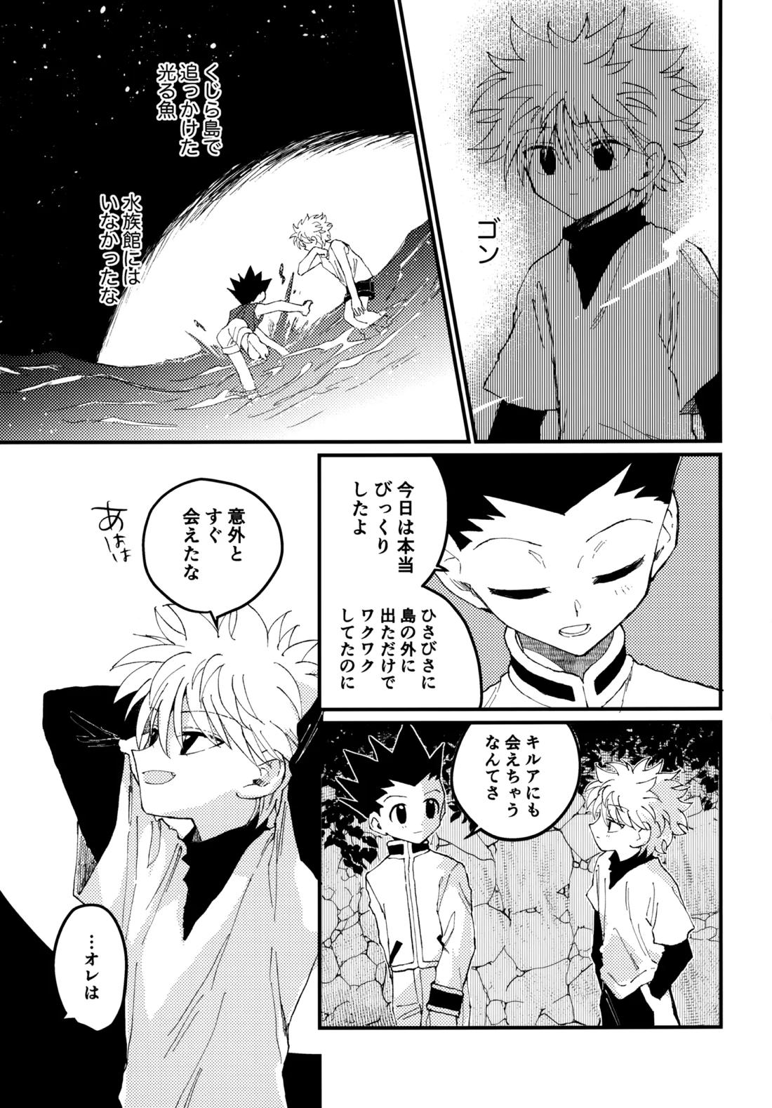 もう一度夜明けの海を見に行こう【HUNTER×HUNTER/ゴンキル】 page 20