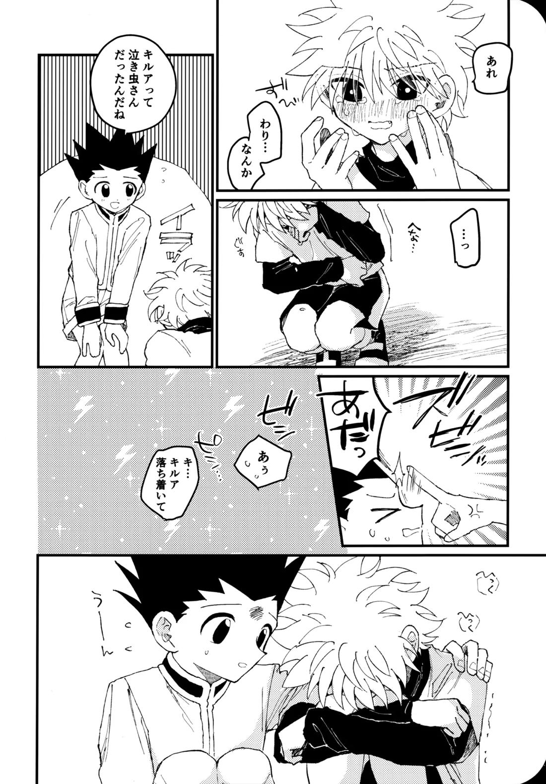 もう一度夜明けの海を見に行こう【HUNTER×HUNTER/ゴンキル】 page 23