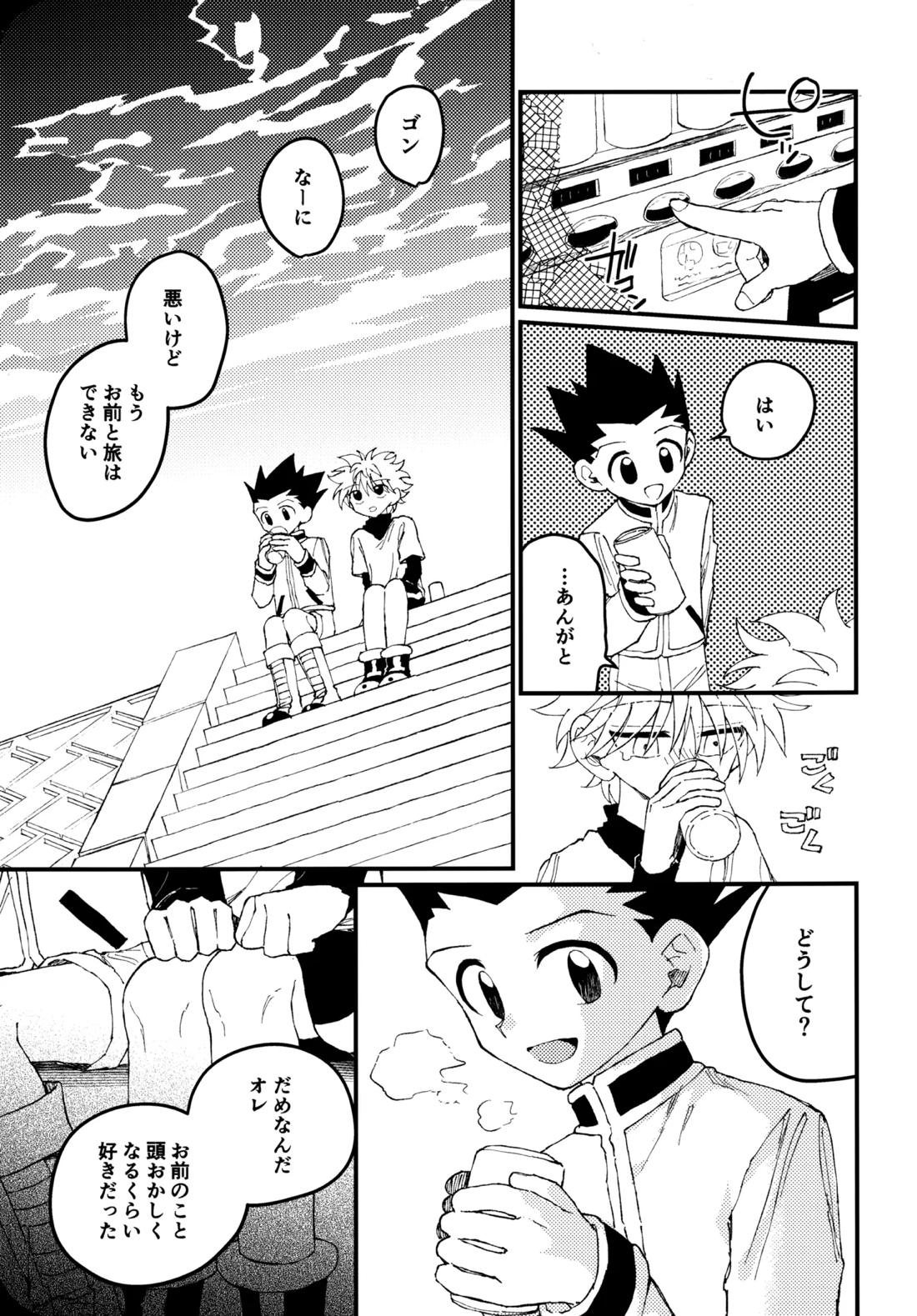 もう一度夜明けの海を見に行こう【HUNTER×HUNTER/ゴンキル】 page 24