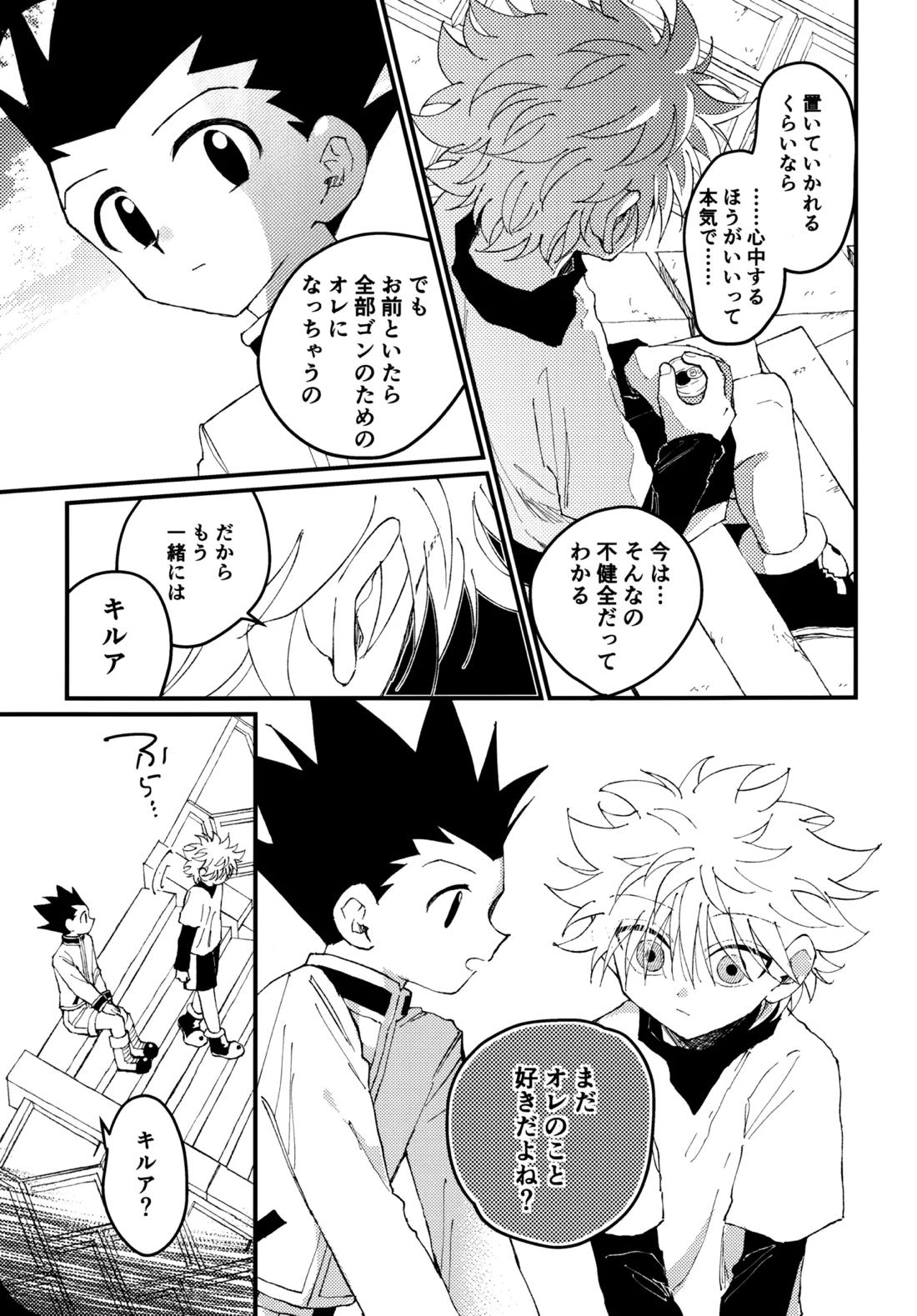 もう一度夜明けの海を見に行こう【HUNTER×HUNTER/ゴンキル】 page 26