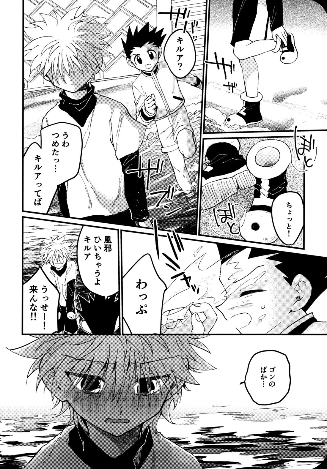 もう一度夜明けの海を見に行こう【HUNTER×HUNTER/ゴンキル】 page 27