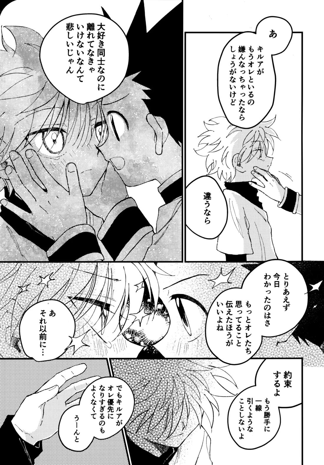 もう一度夜明けの海を見に行こう【HUNTER×HUNTER/ゴンキル】 page 36