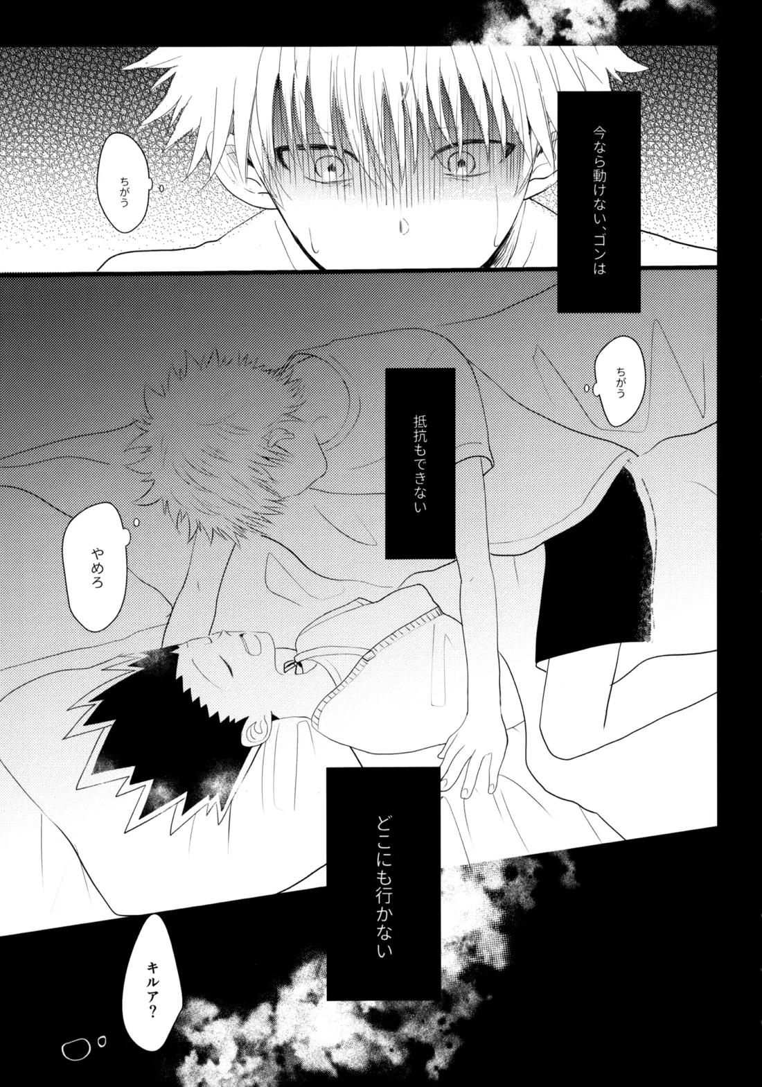 きみなしじゃいられない.【HUNTER×HUNTER/キルゴン】 page 12