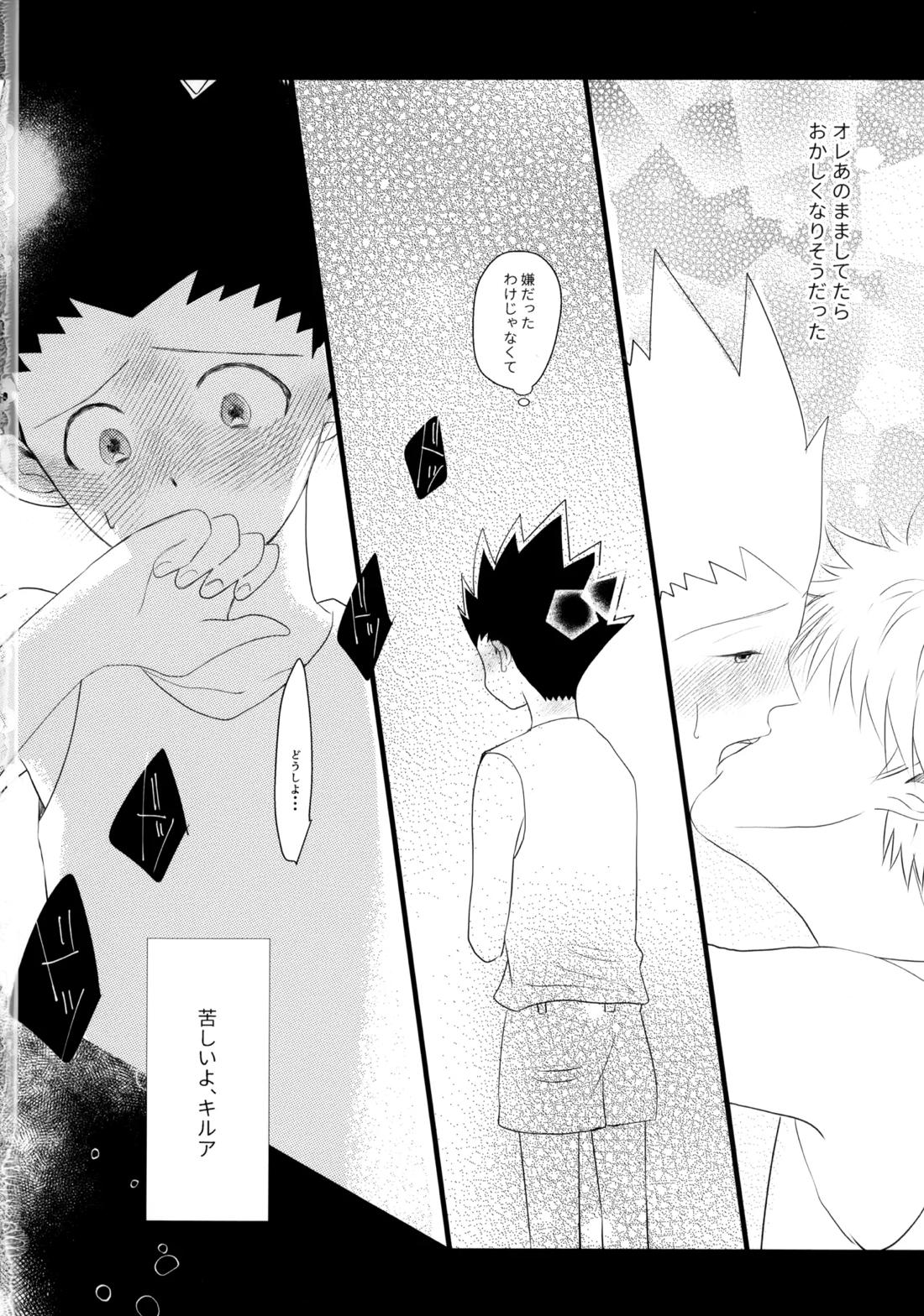 きみなしじゃいられない.【HUNTER×HUNTER/キルゴン】 page 29