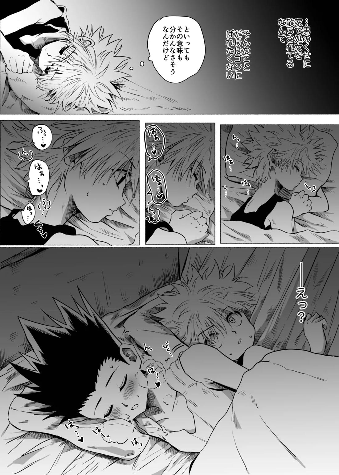 ひとにはいえない【HUNTER×HUNTER/ゴンキル】 page 13