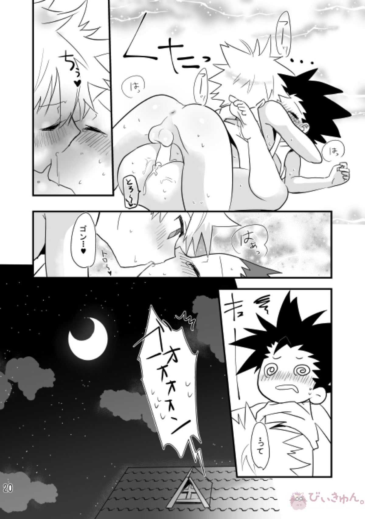 夜のしじまにおもいをはせて【HUNTER×HUNTER/キルゴン】 page 18