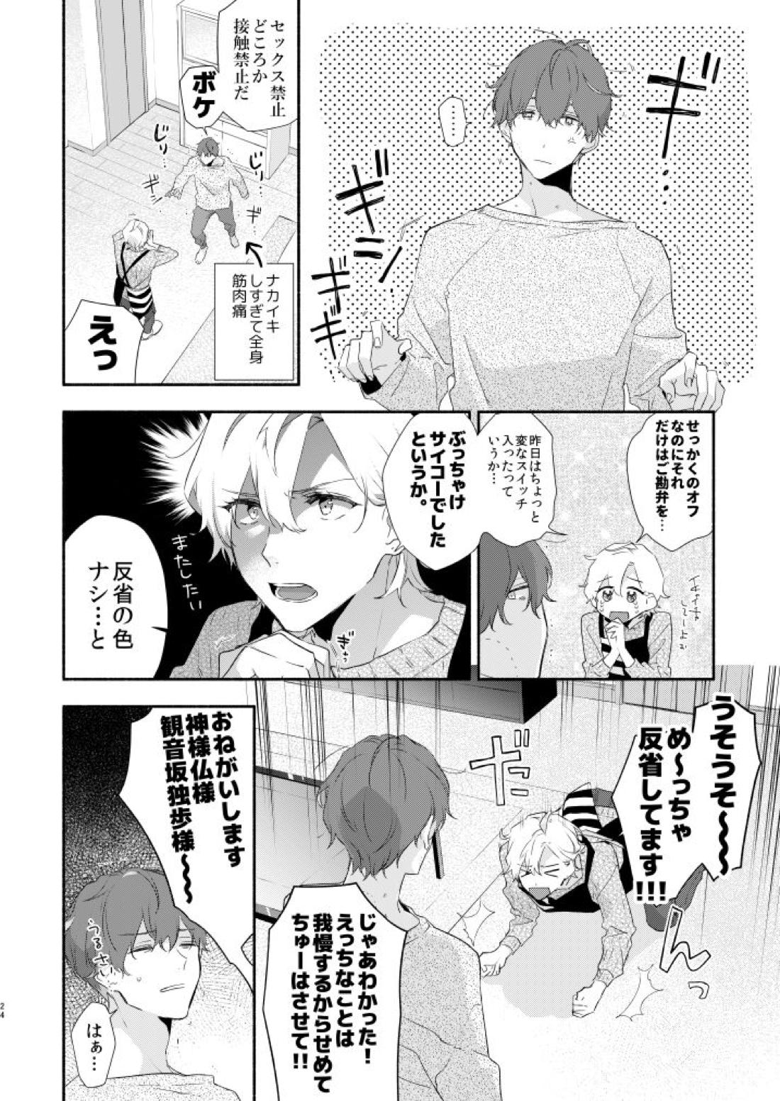 レティクル・アイ・スクリーム【ヒプノシスマイク/ひふど(伊弉冉一二三×観音坂独歩)】 page 24