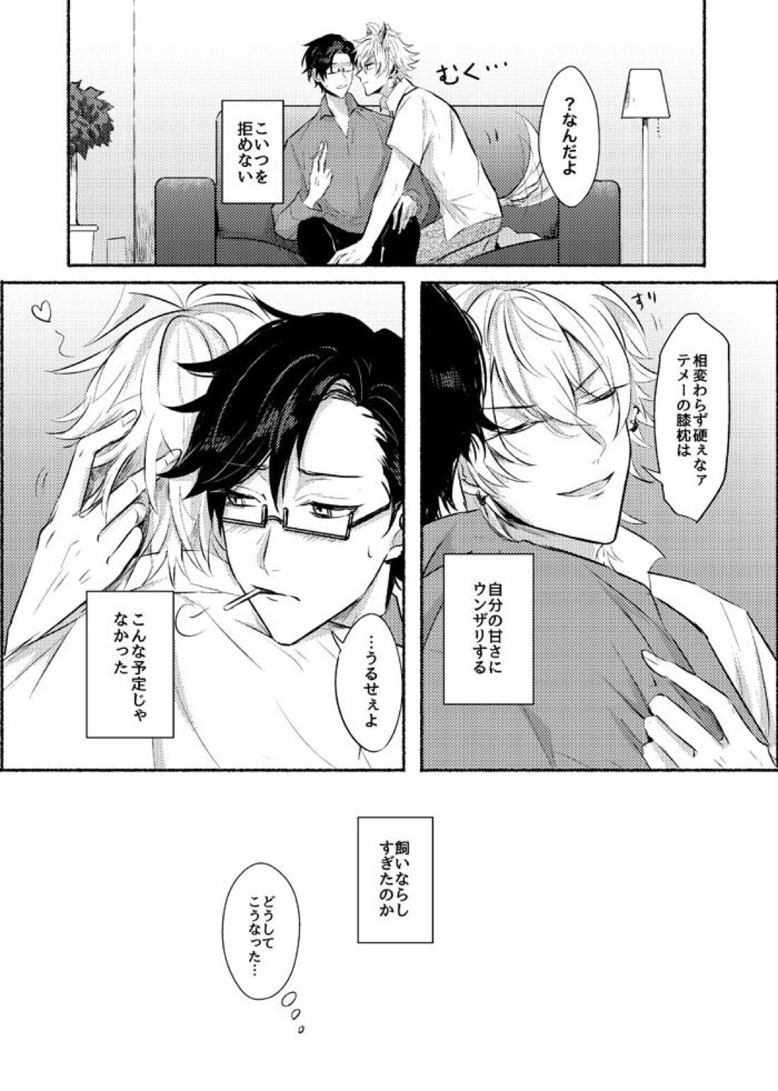 アノ日ノ碧イ獣【ヒプノシスマイク/銃左(入間銃兎×碧棺左馬刻)】 page 16