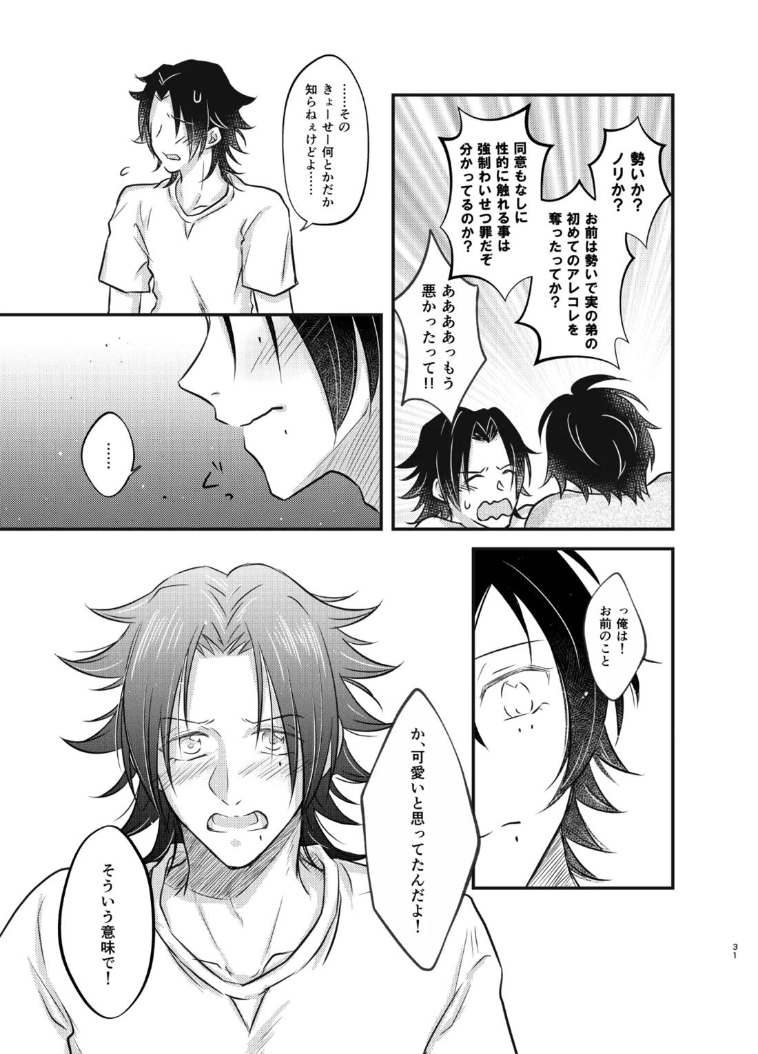 これを恋と呼ぶならば【ヒプノシスマイク/二郎×三郎】 page 30