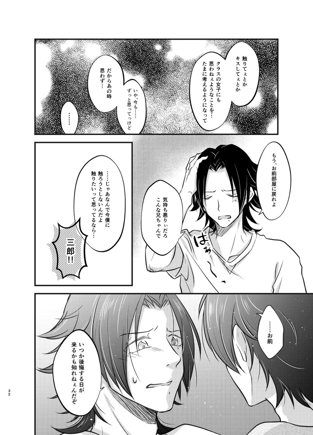 これを恋と呼ぶならば【ヒプノシスマイク/二郎×三郎】 page 31