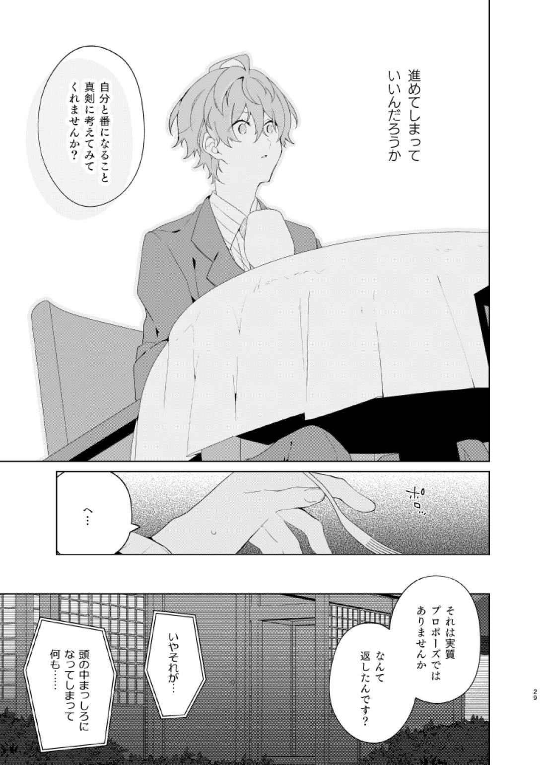 そこに愛があるだけ【ヒプノシスマイク/ひふど(伊弉冉一二三×観音坂独歩)】 page 28