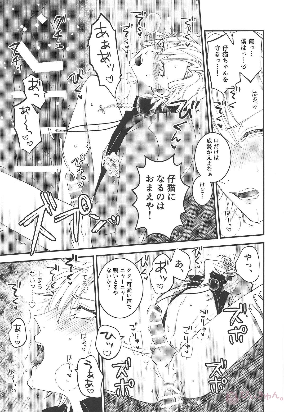おまえが仔猫になるんだよ!【ヒプノシスマイク/どひふ(観音坂独歩×伊弉冉一二三)】 page 12