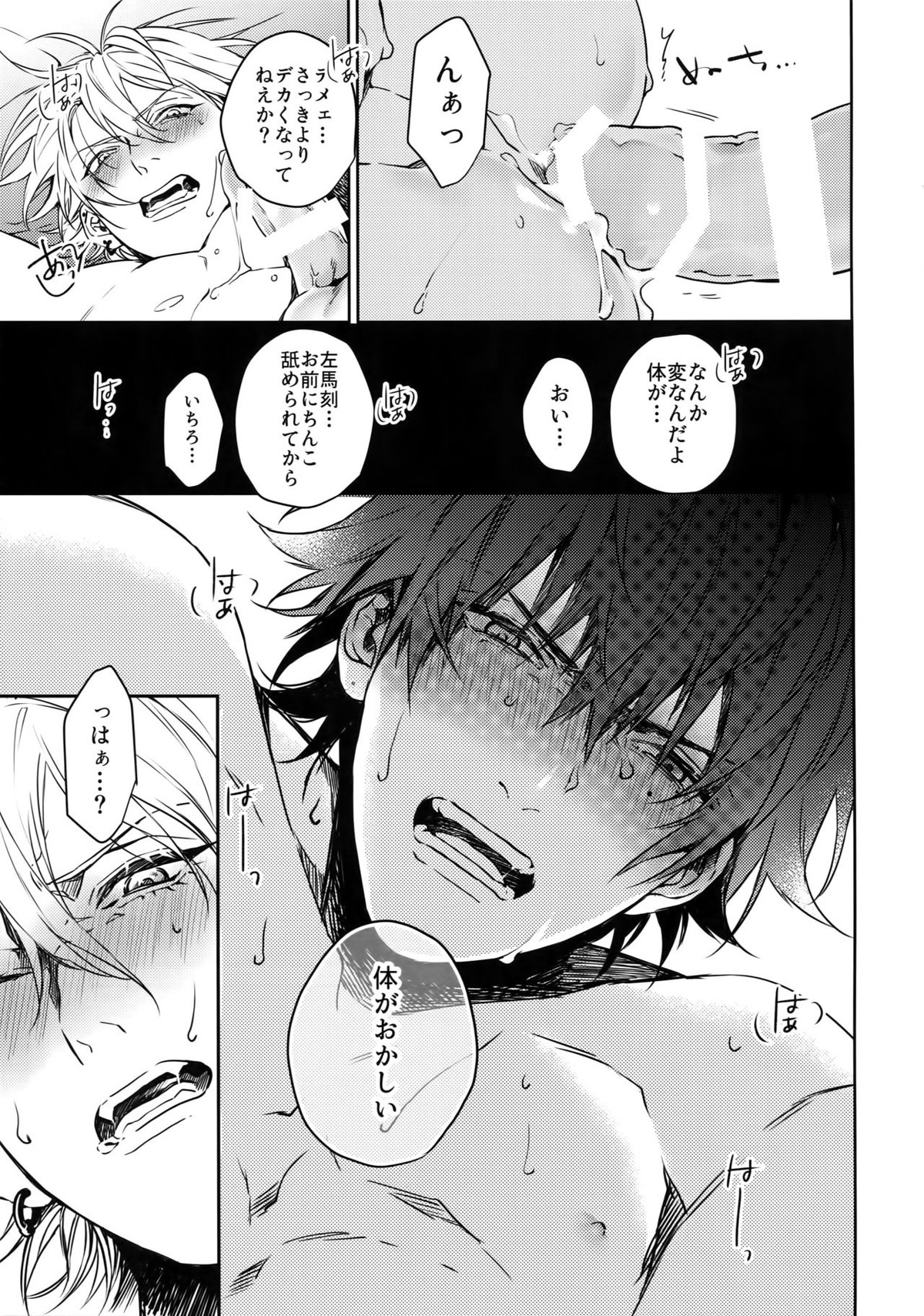 Overdose【ヒプノシスマイク/一左馬(山田一郎×碧棺左馬刻)】 page 14