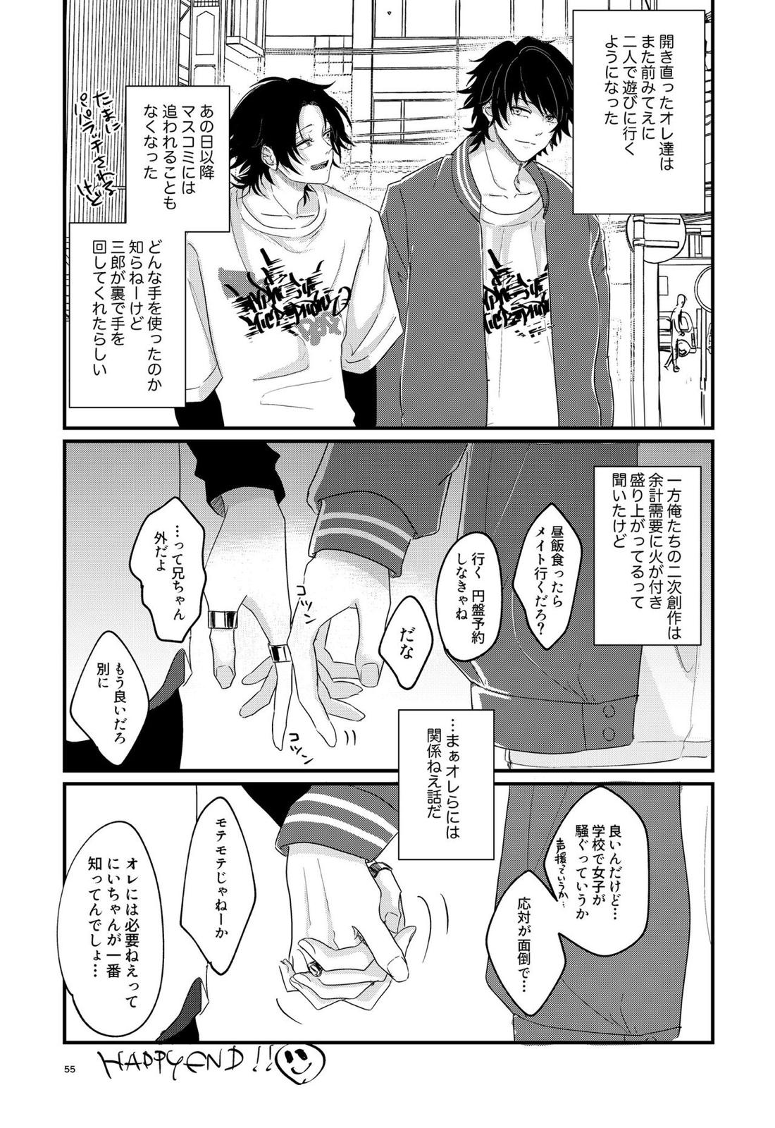 いちじろってなんだよ兄ちゃん！！【ヒプノシスマイク/いちじろ(一郎×二郎)】 page 54