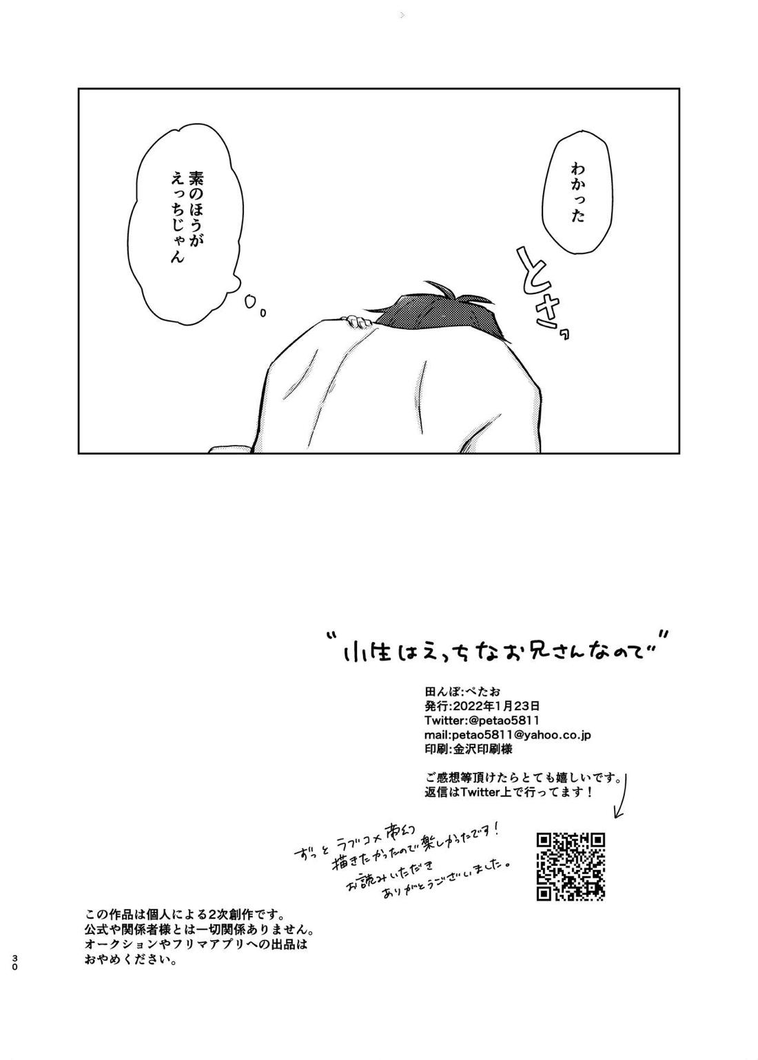 小生はえっちなお兄さんなので【ヒプノシスマイク/帝幻】 page 29