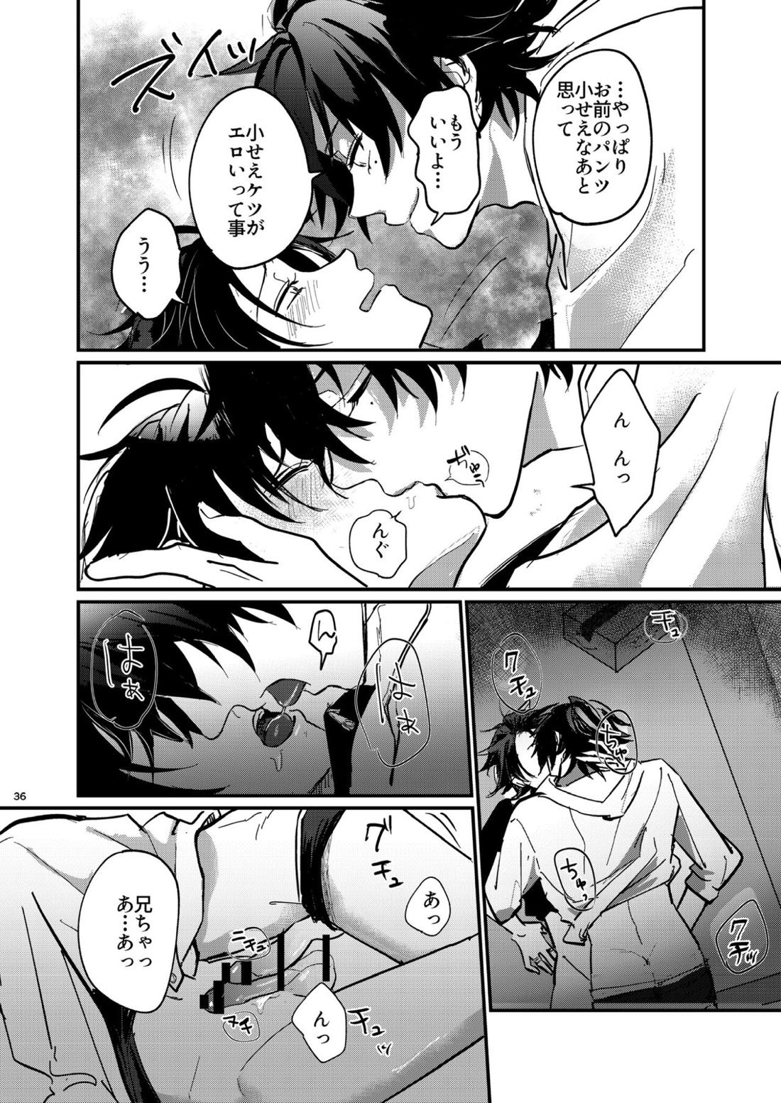 不可侵の日常【ヒプノシスマイク/いちじろ(一郎×二郎)】 page 35