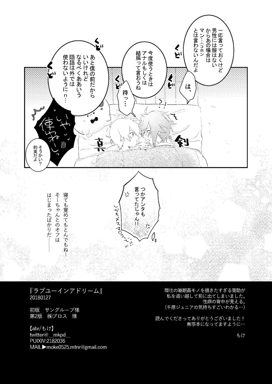 ラブユー イン ア ドリィム【アイドリッシュセブン/環壮】 page 21