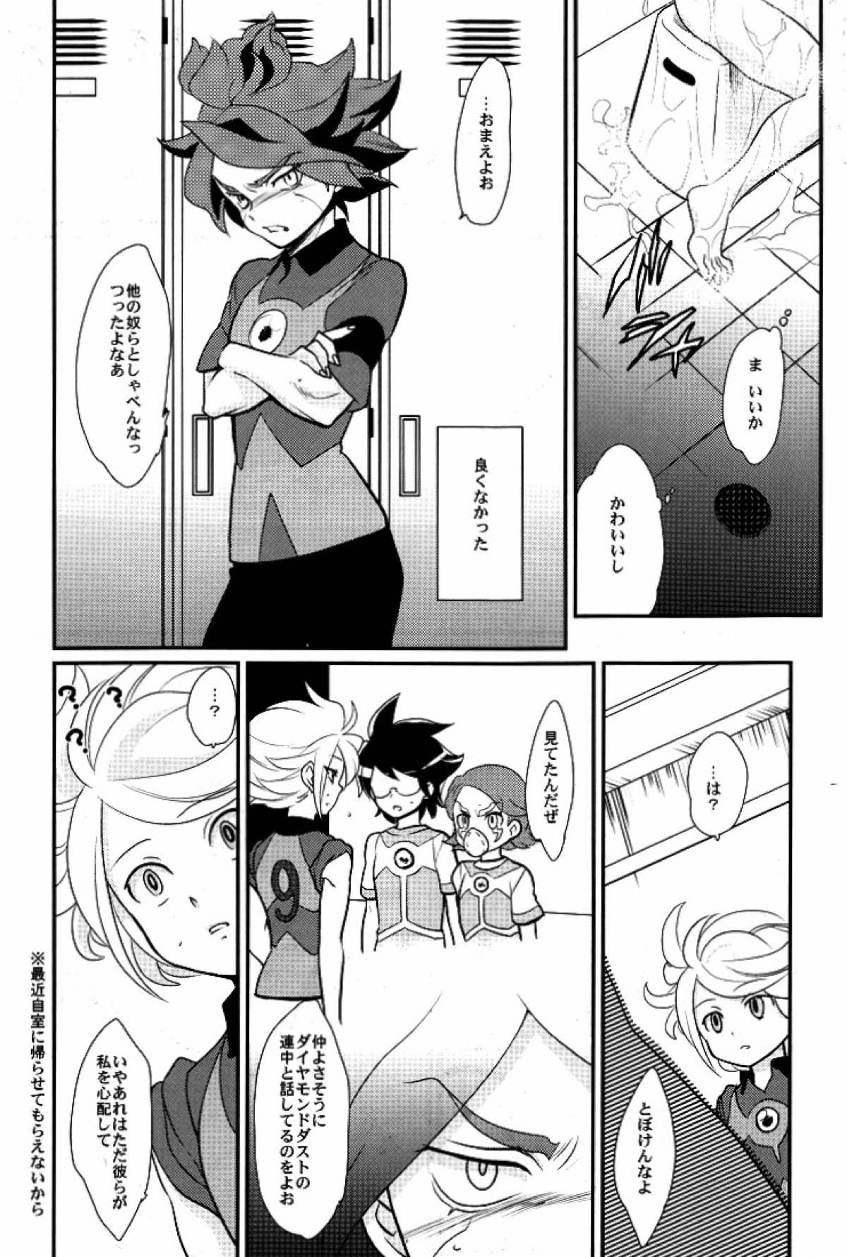 わたしのかわいい暴君【イナズマイレブン/バンガゼ(南涼)】 page 25