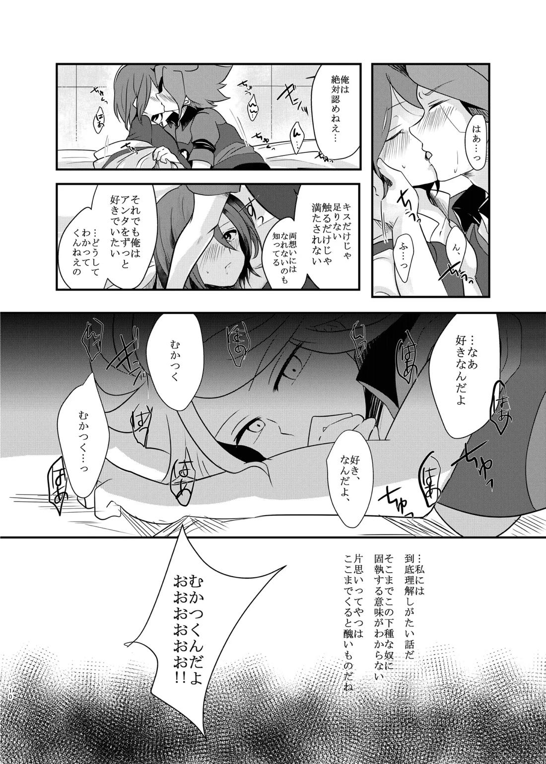氷に似た感応【イナズマイレブン/バンガゼ(南涼)】 page 11