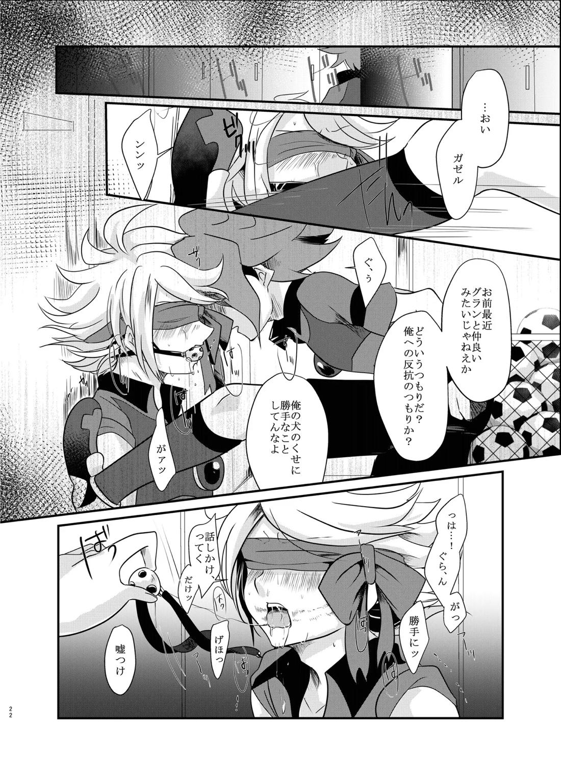 氷に似た感応【イナズマイレブン/バンガゼ(南涼)】 page 23