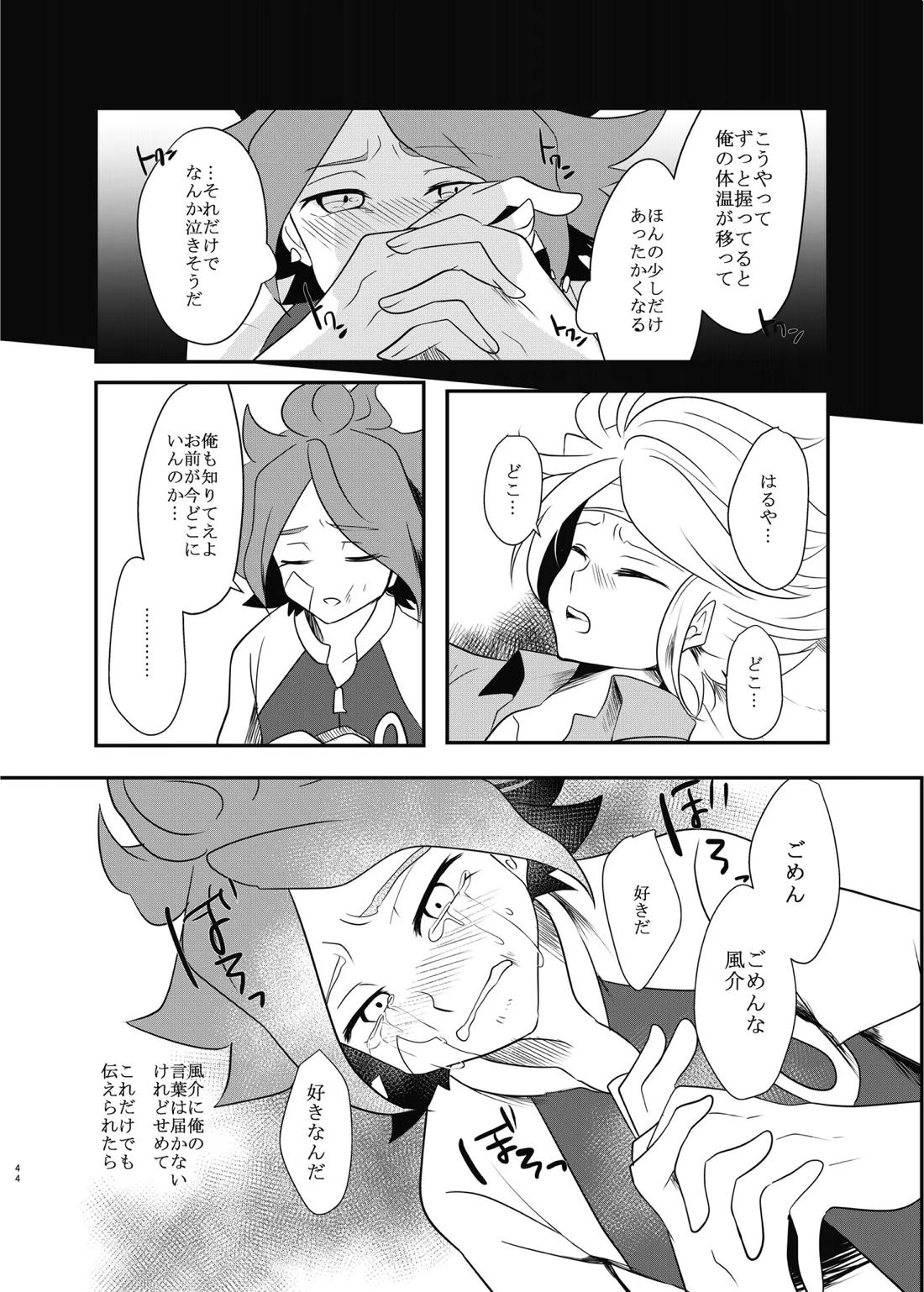 氷に似た感応【イナズマイレブン/バンガゼ(南涼)】 page 44
