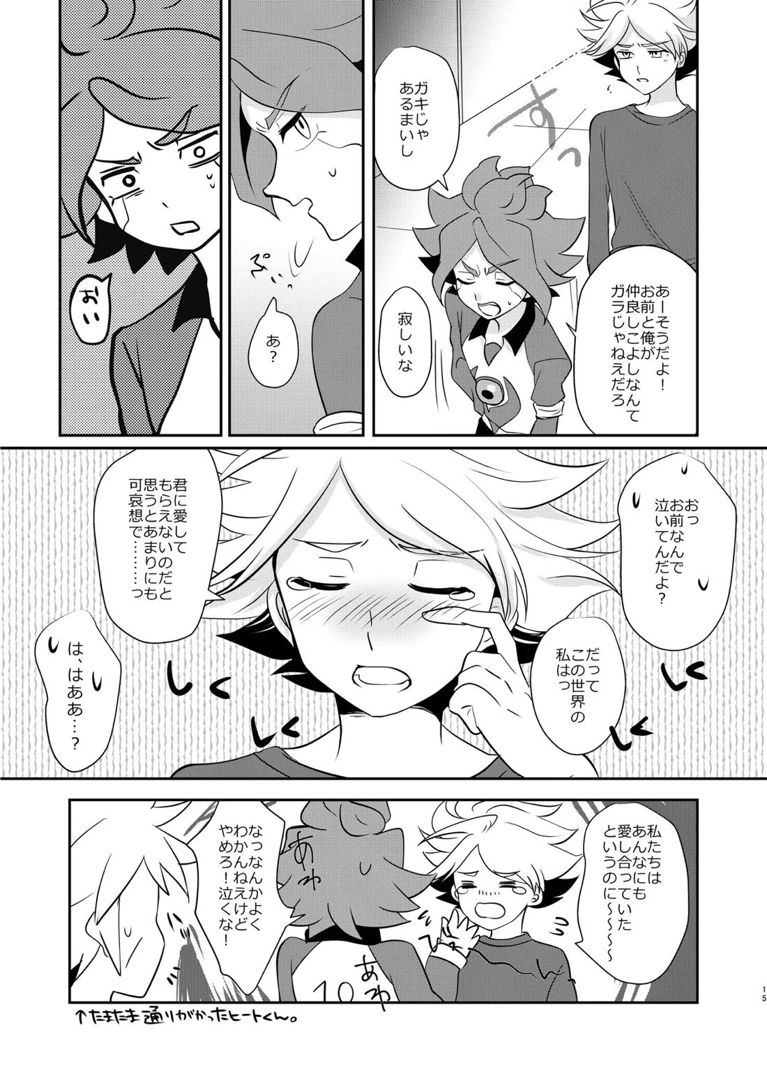 私の知らない君を知りたい -エイリア編-【イナズマイレブン/ガゼバン(涼南)】 page 14
