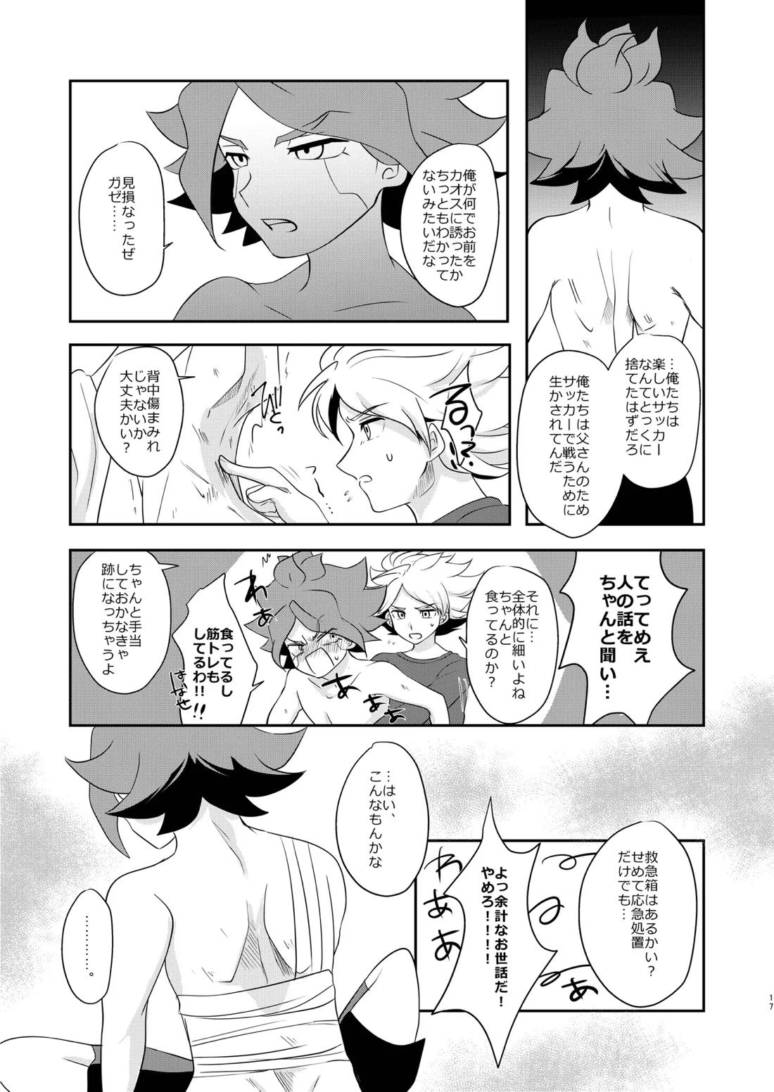 私の知らない君を知りたい -エイリア編-【イナズマイレブン/ガゼバン(涼南)】 page 16