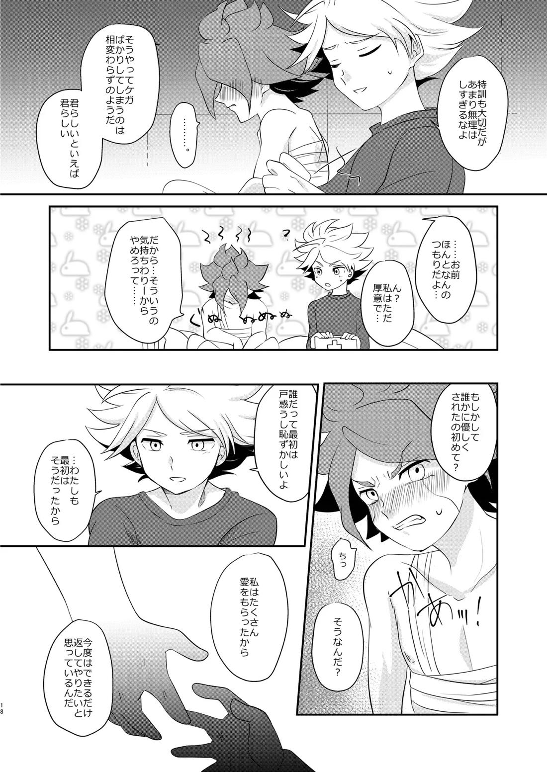 私の知らない君を知りたい -エイリア編-【イナズマイレブン/ガゼバン(涼南)】 page 17