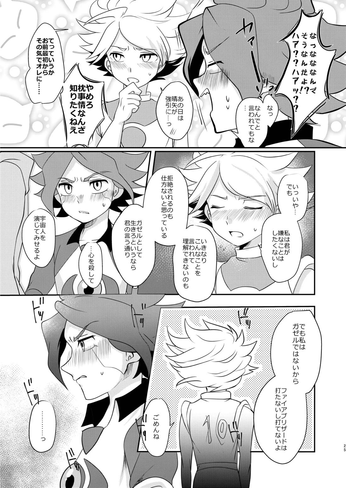 私の知らない君を知りたい -エイリア編-【イナズマイレブン/ガゼバン(涼南)】 page 24