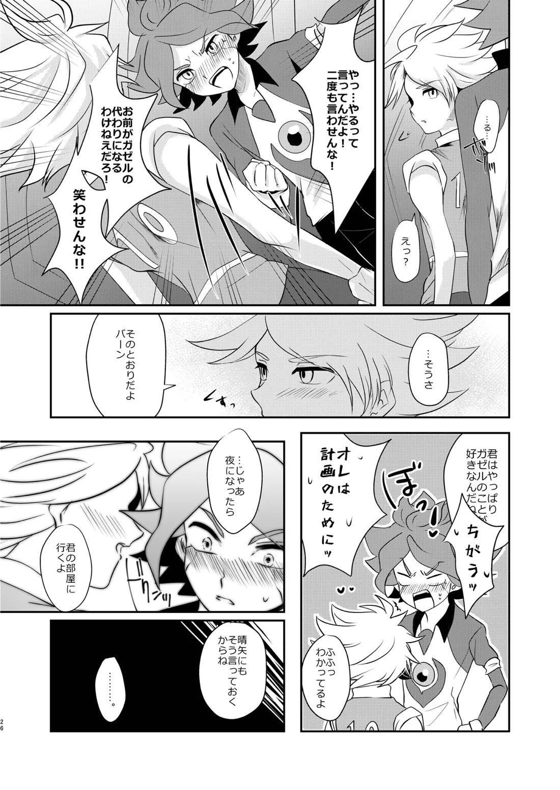 私の知らない君を知りたい -エイリア編-【イナズマイレブン/ガゼバン(涼南)】 page 25
