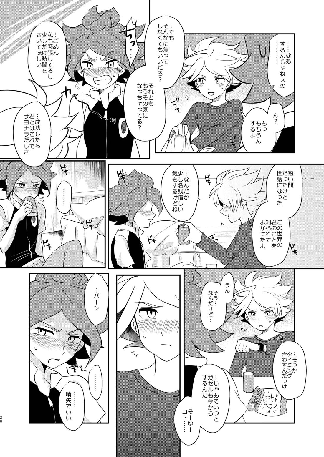 私の知らない君を知りたい -エイリア編-【イナズマイレブン/ガゼバン(涼南)】 page 27