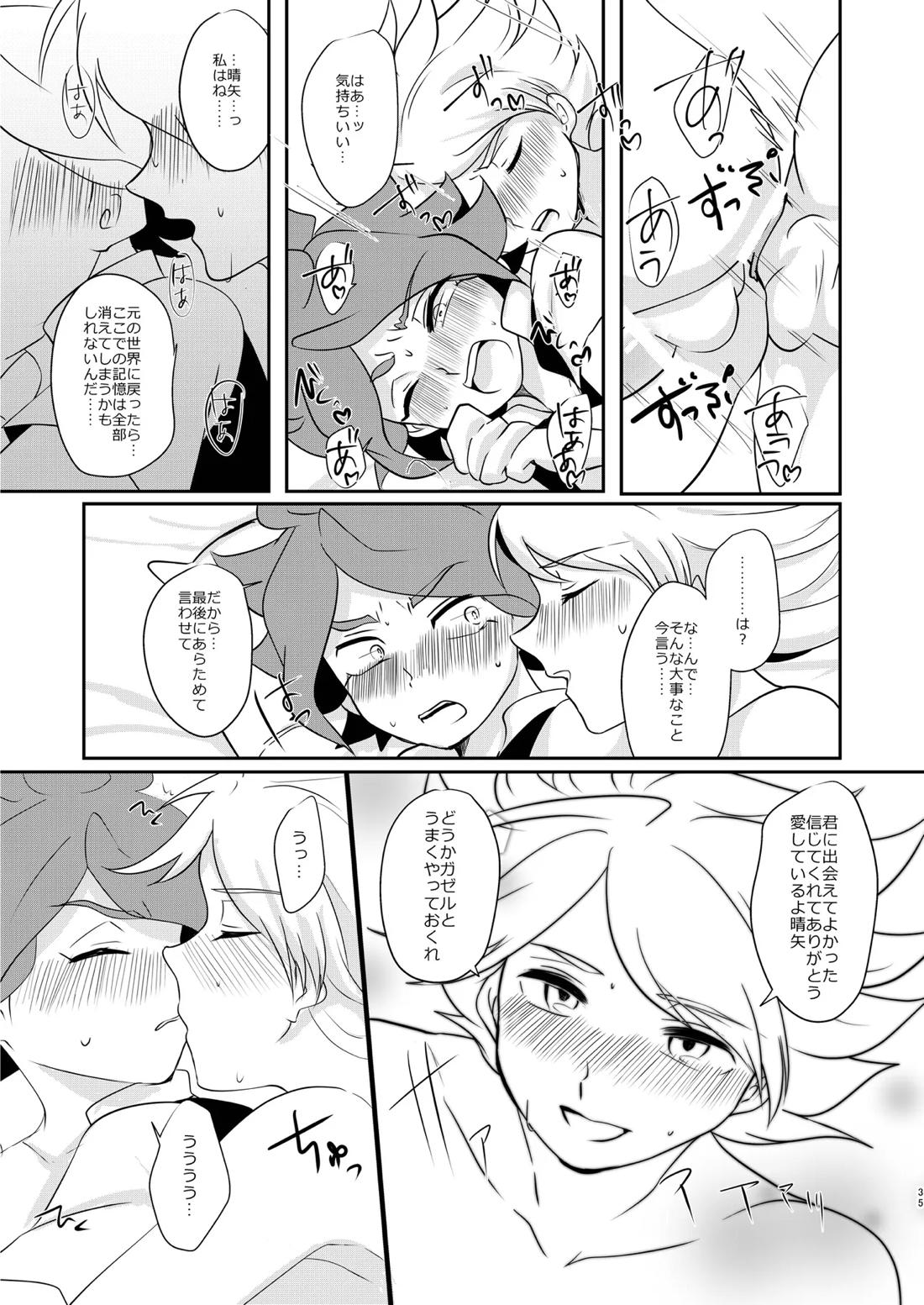 私の知らない君を知りたい -エイリア編-【イナズマイレブン/ガゼバン(涼南)】 page 34