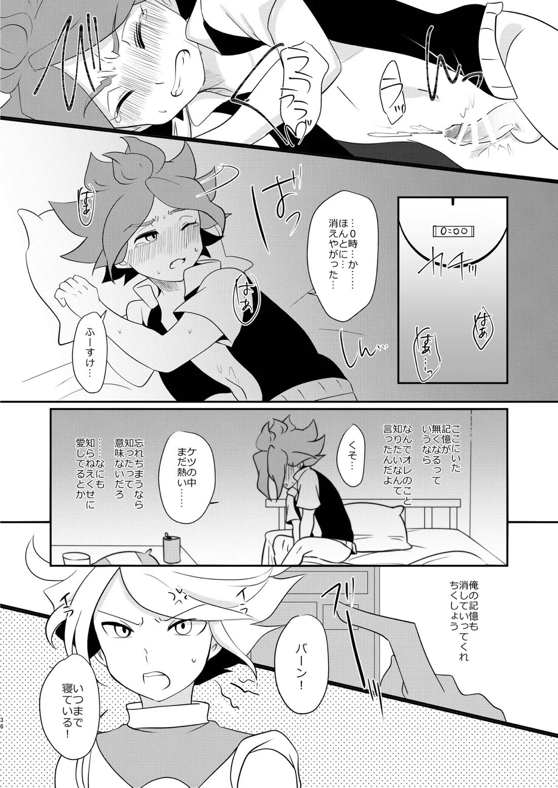 私の知らない君を知りたい -エイリア編-【イナズマイレブン/ガゼバン(涼南)】 page 35